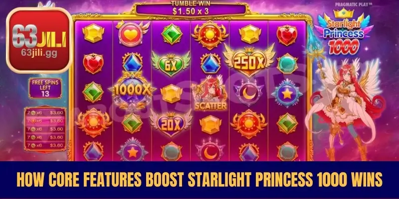 How Core Features Boost Starlight Princess 1000 Wins