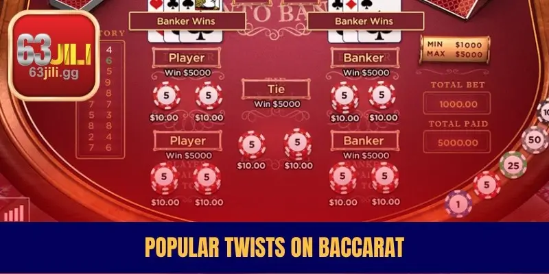 Popular Twists on Baccarat