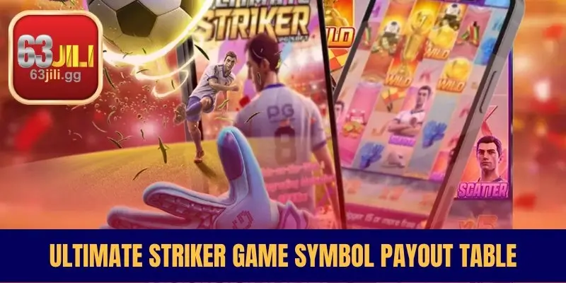 Ultimate Striker Game Symbol Payout Table